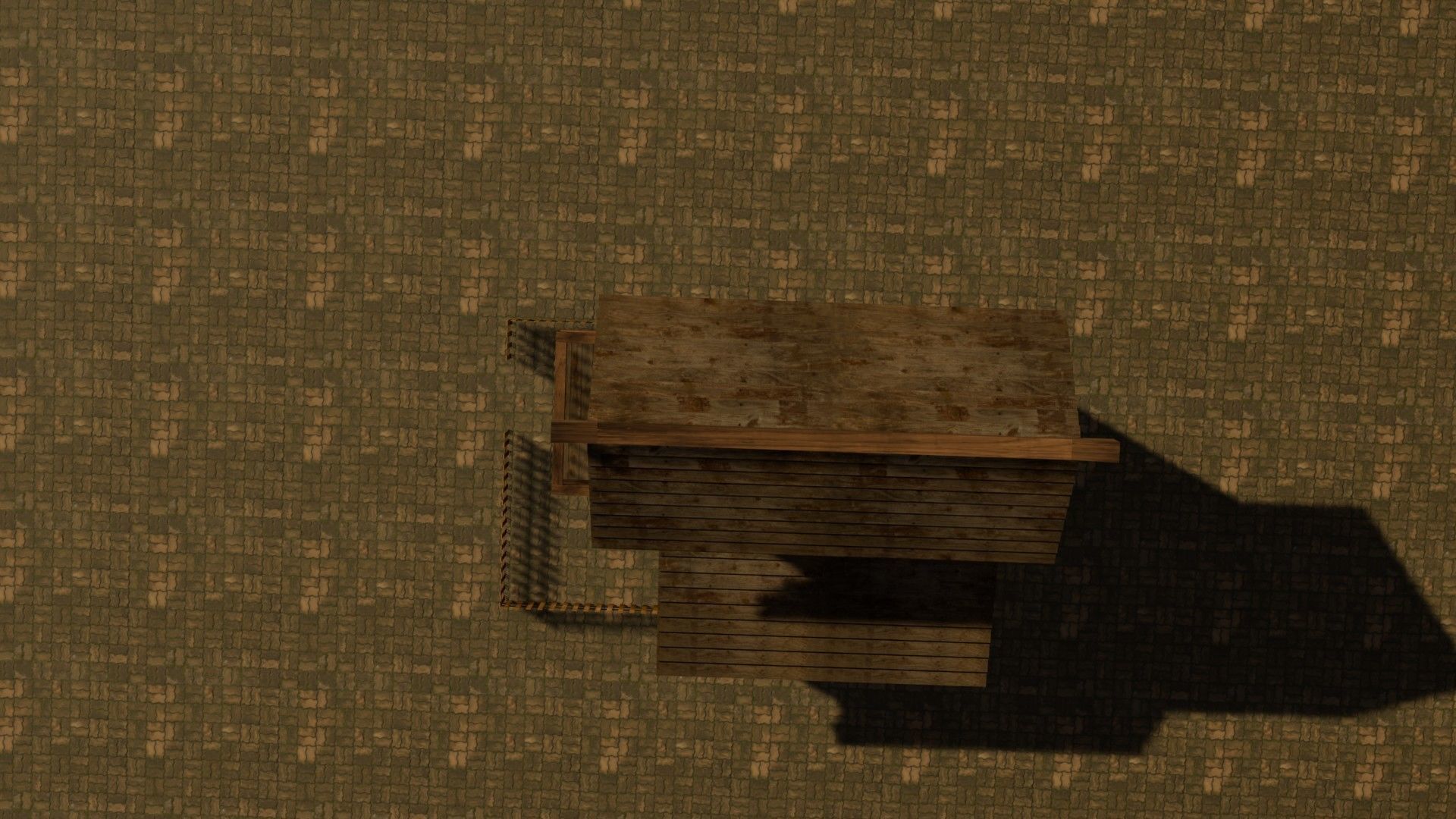 Medieval house nine 6 Low-poly 3D model_14