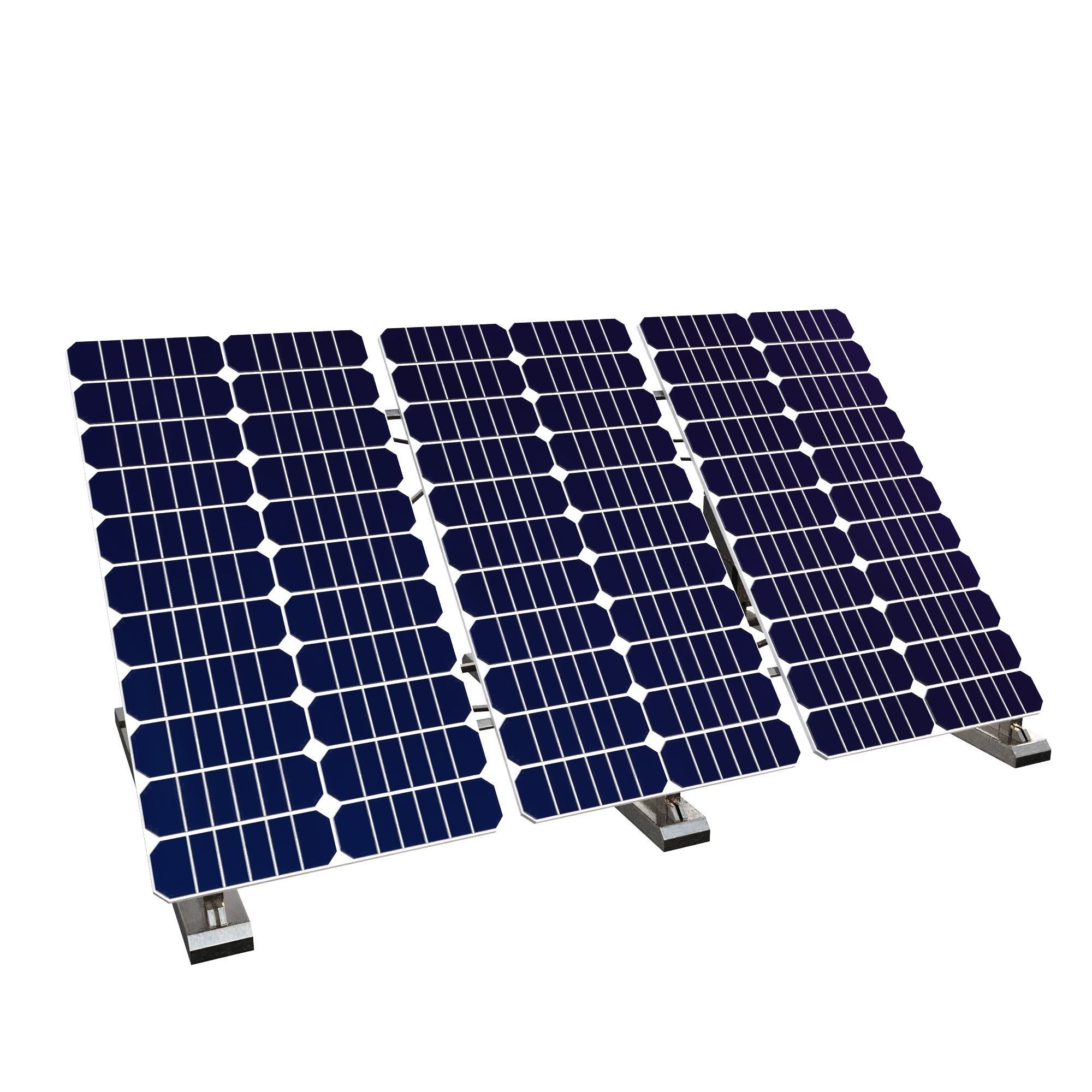 Solar Panel 3D model_5