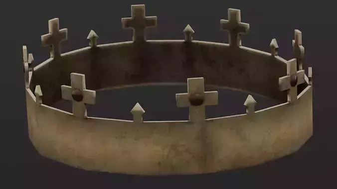 Old Crown 3D Model 