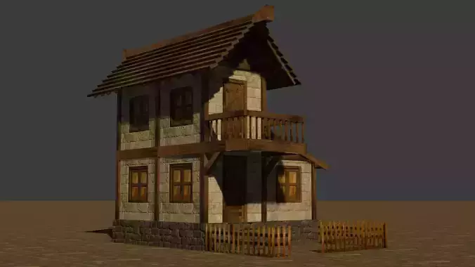 Medieval house nine 1