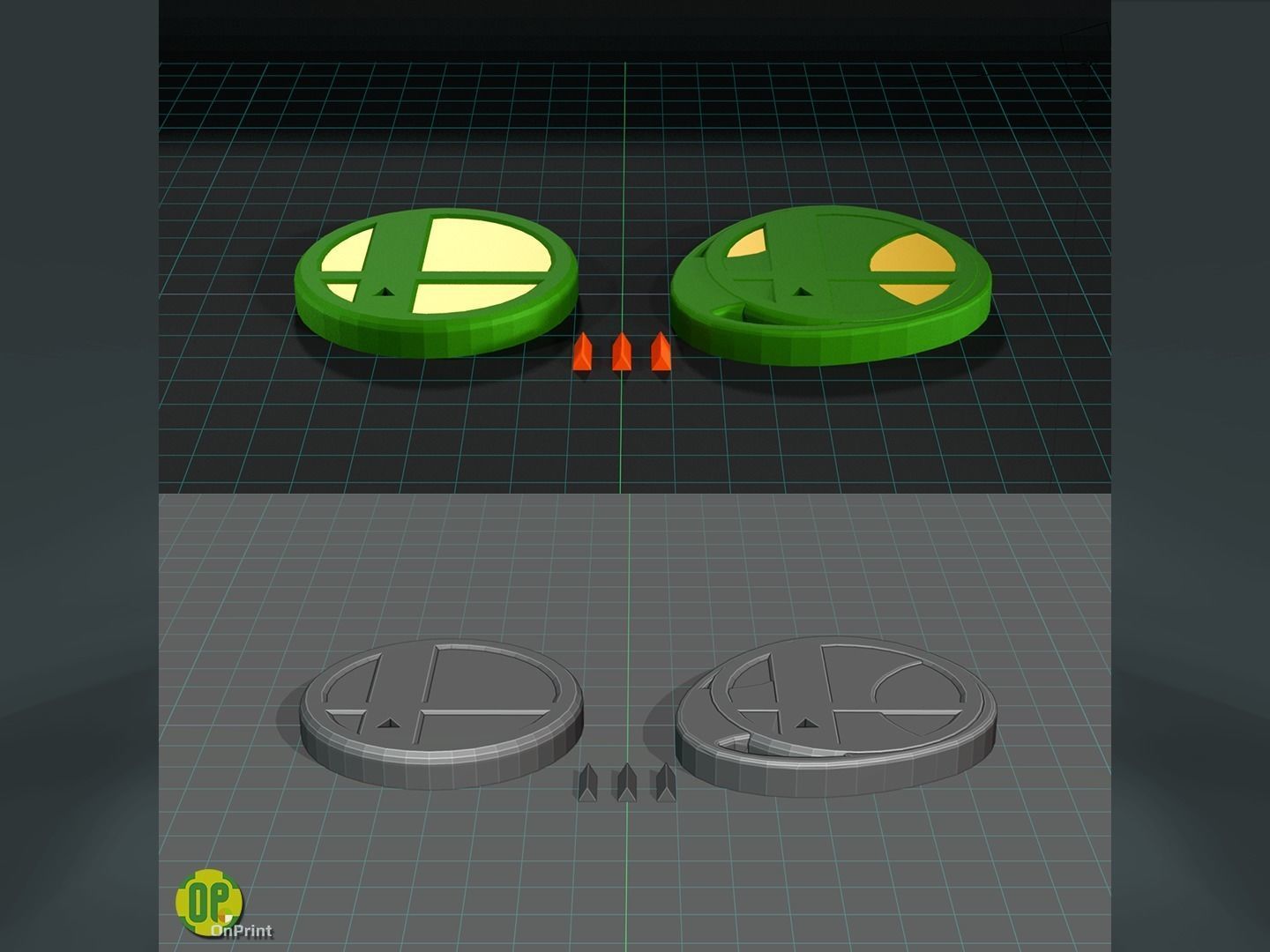 SUPER SMASH BROS 64 - Pack2 - Sasmus-Yoshi-Kirby - Printables 3D print model_7