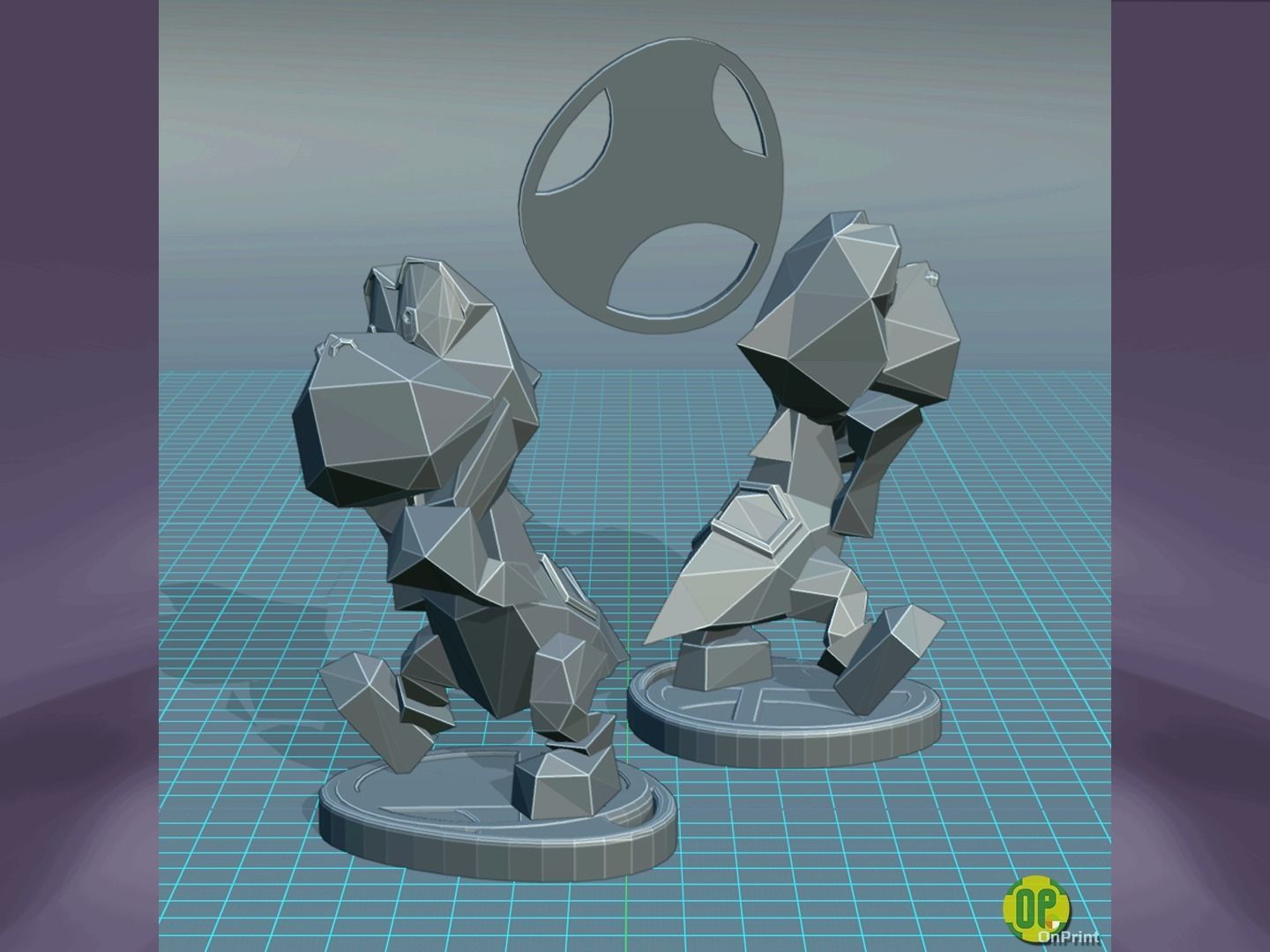 SUPER SMASH BROS 64 - Pack2 - Sasmus-Yoshi-Kirby - Printables 3D print model_11