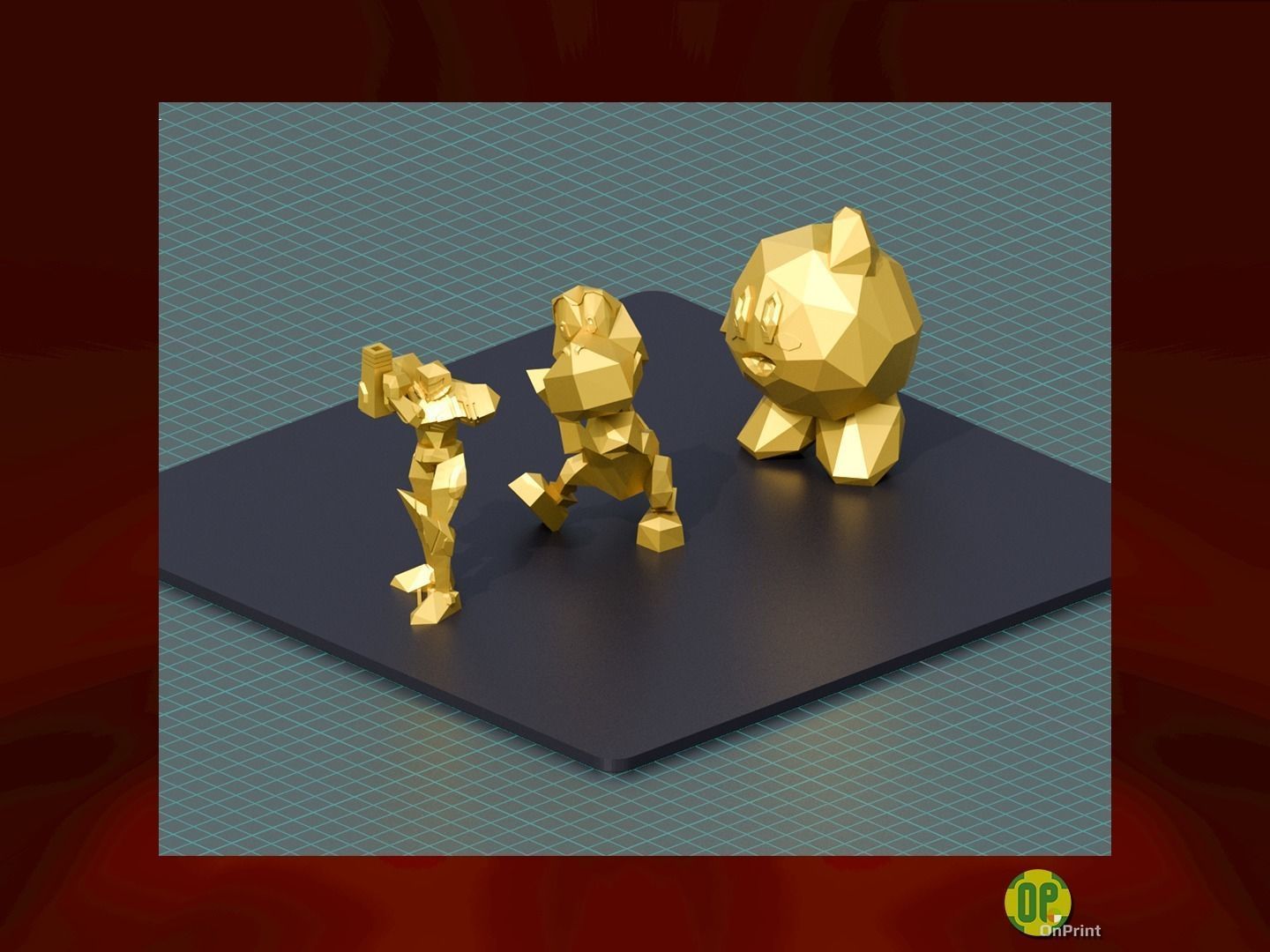 SUPER SMASH BROS 64 - Pack2 - Sasmus-Yoshi-Kirby - Printables 3D print model_14