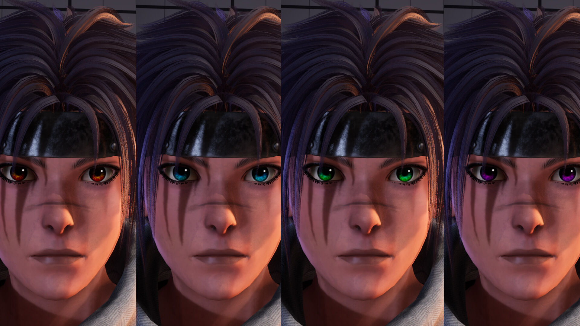 Fantasy Ninja Low-poly 3D model_7