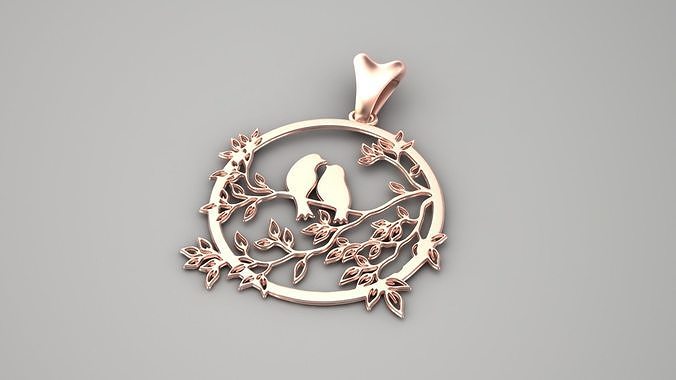 Love Birds Free 3D print model