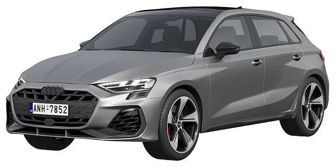 Audi S3 Sportback 2025 3D model