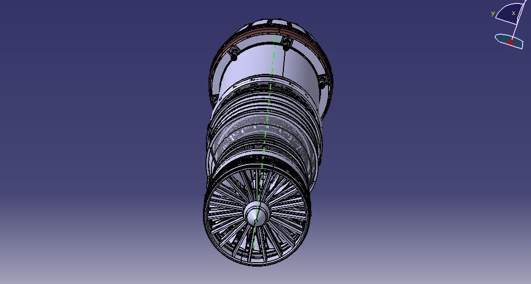GTRE KAVERI JET ENGINE 3D model_18