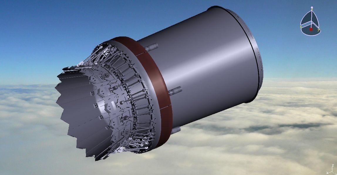 GTRE KAVERI JET ENGINE 3D model_6