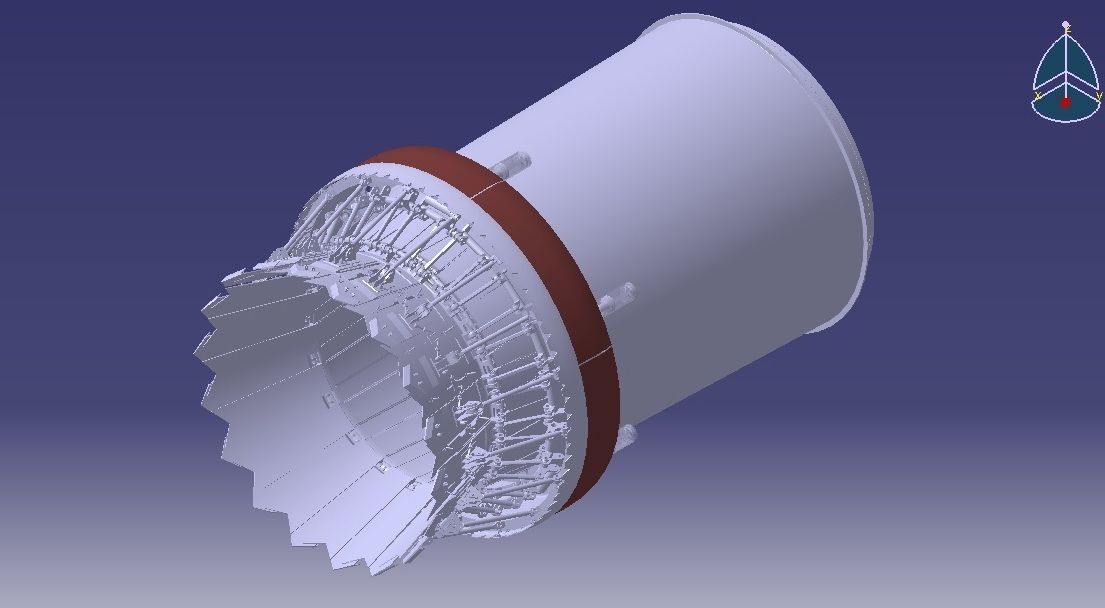 GTRE KAVERI JET ENGINE 3D model_5