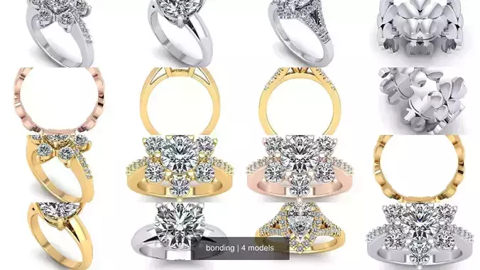 bonding 3D Model Collection