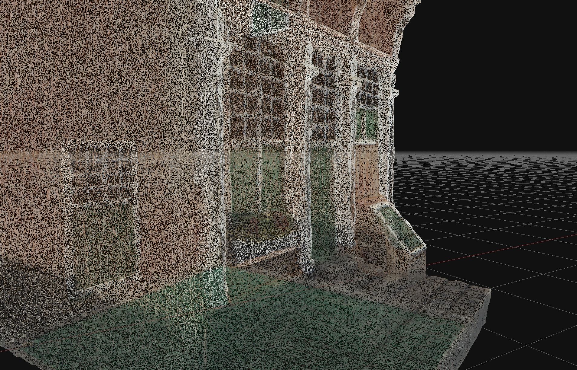 House 8 old hand made stone house based of off Amsterdam 3D model_6