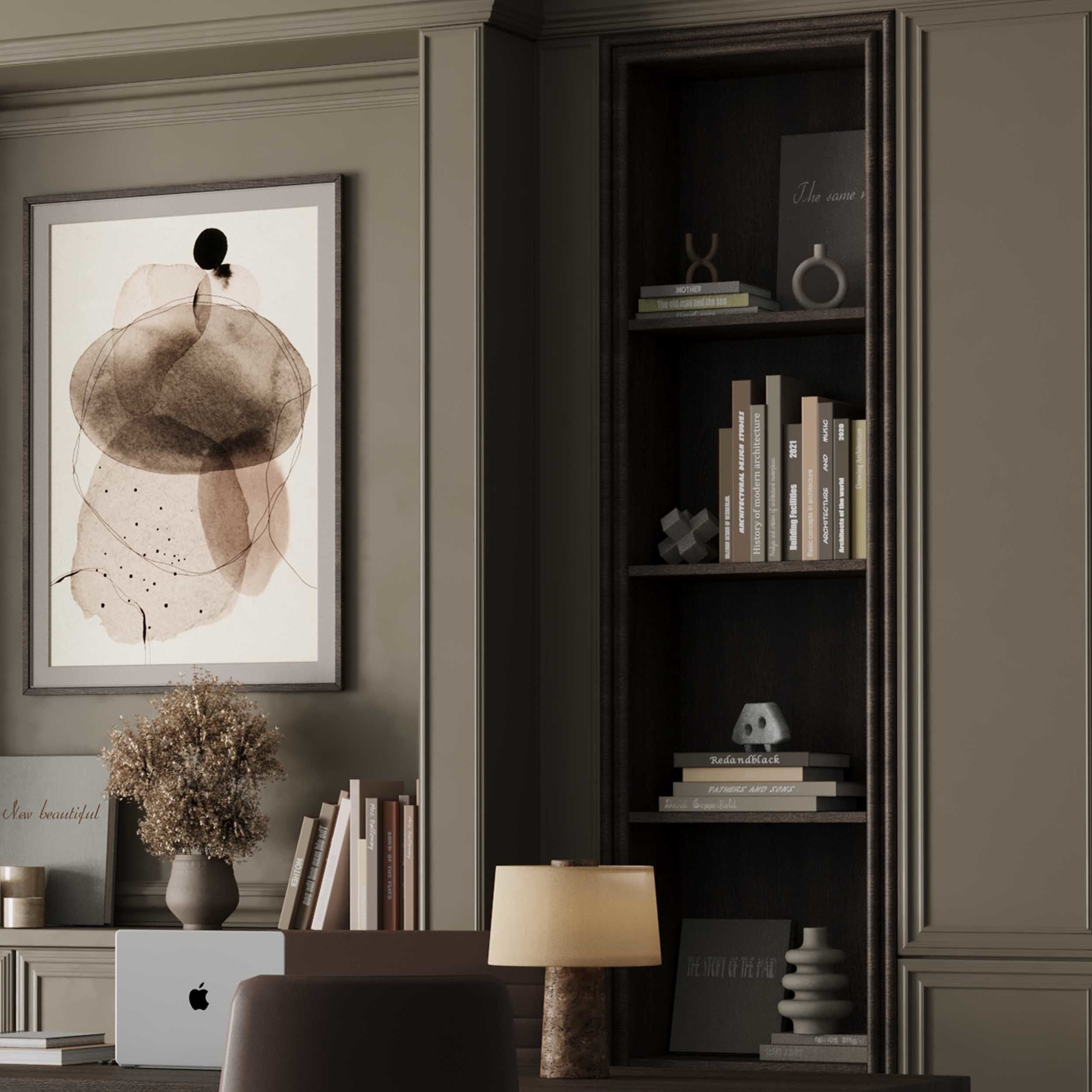 Boss Desk Classic - Office Furniture 42 3D model_4