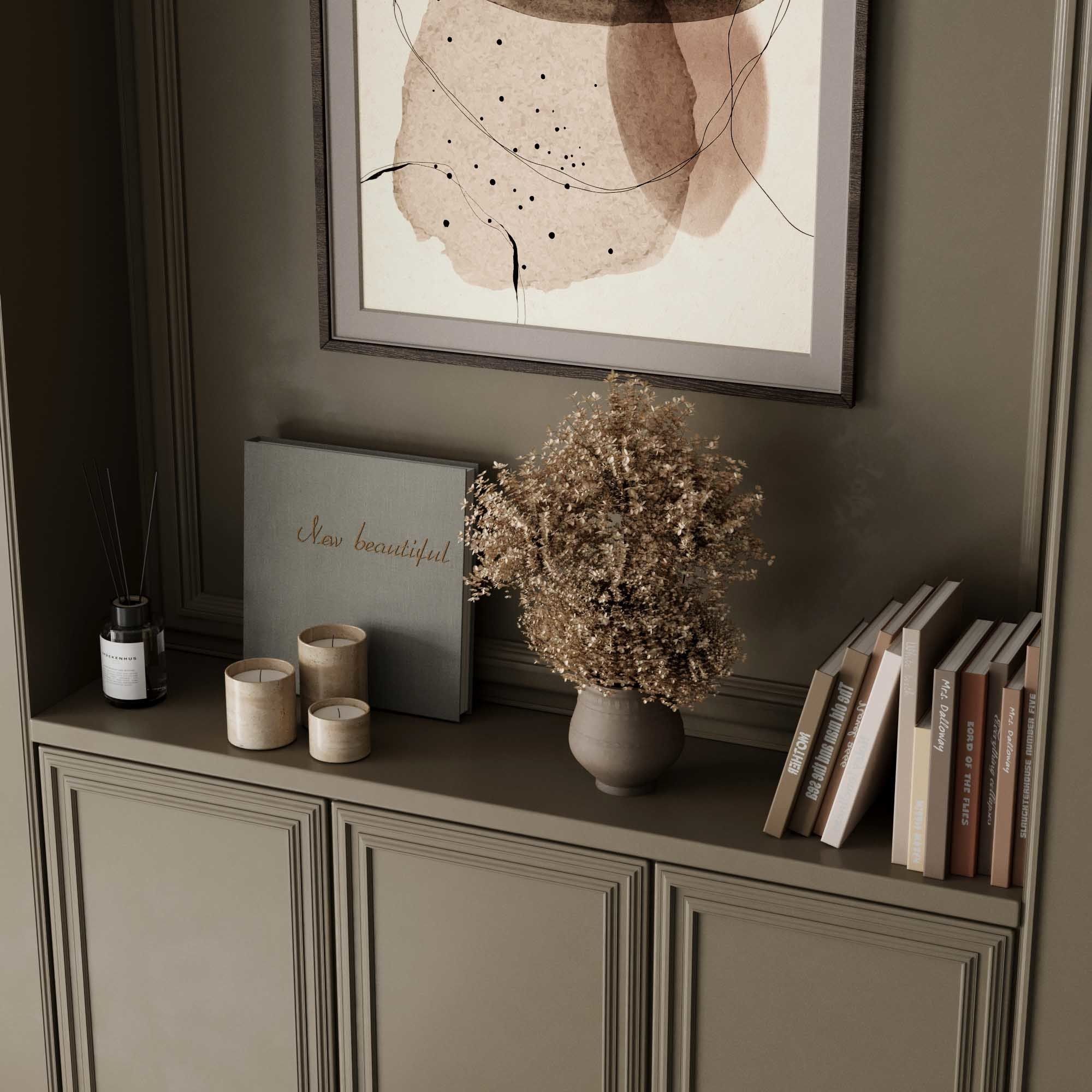 Boss Desk Classic - Office Furniture 42 3D model_5