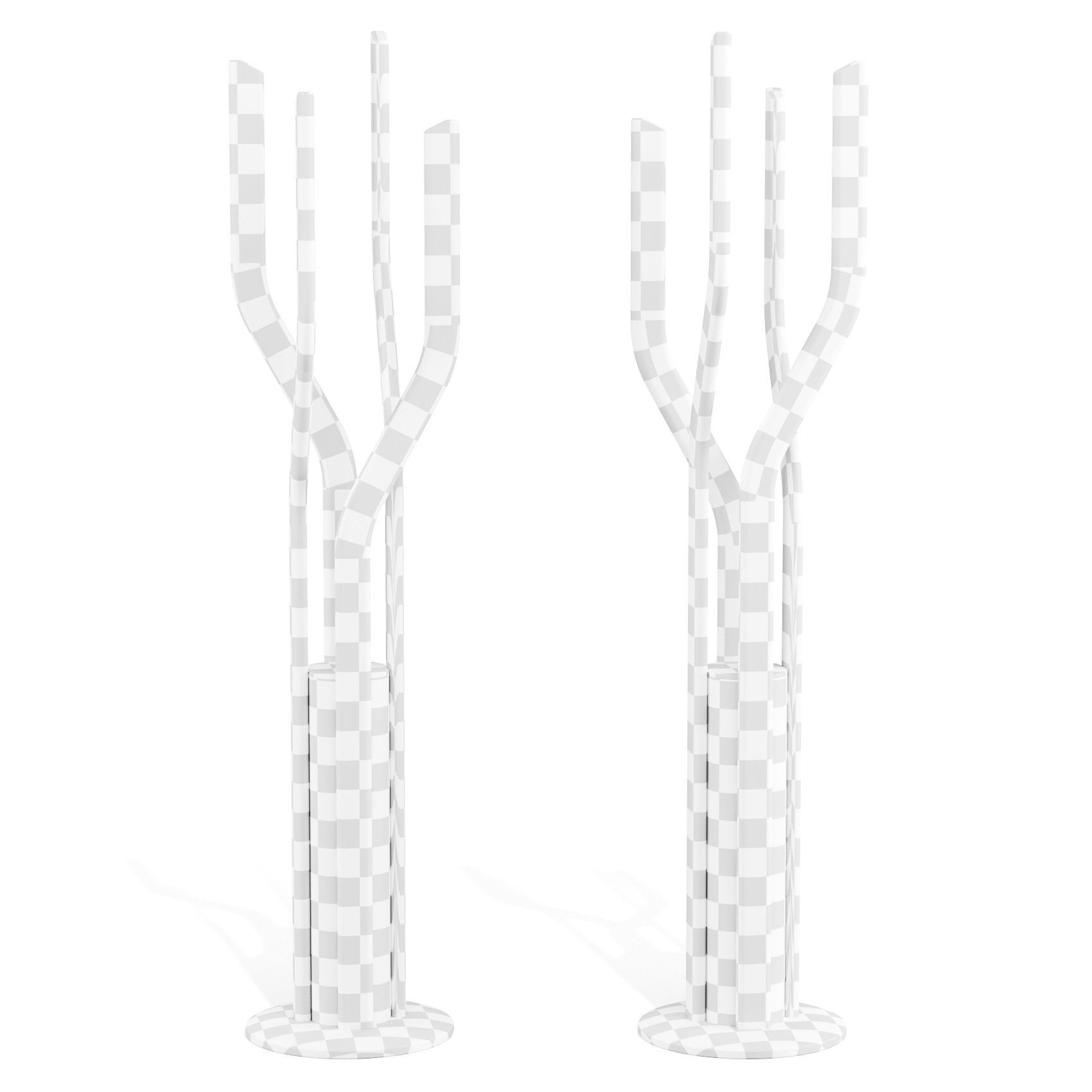 Bonaldo Alma - Coat Hanger 3D model_5