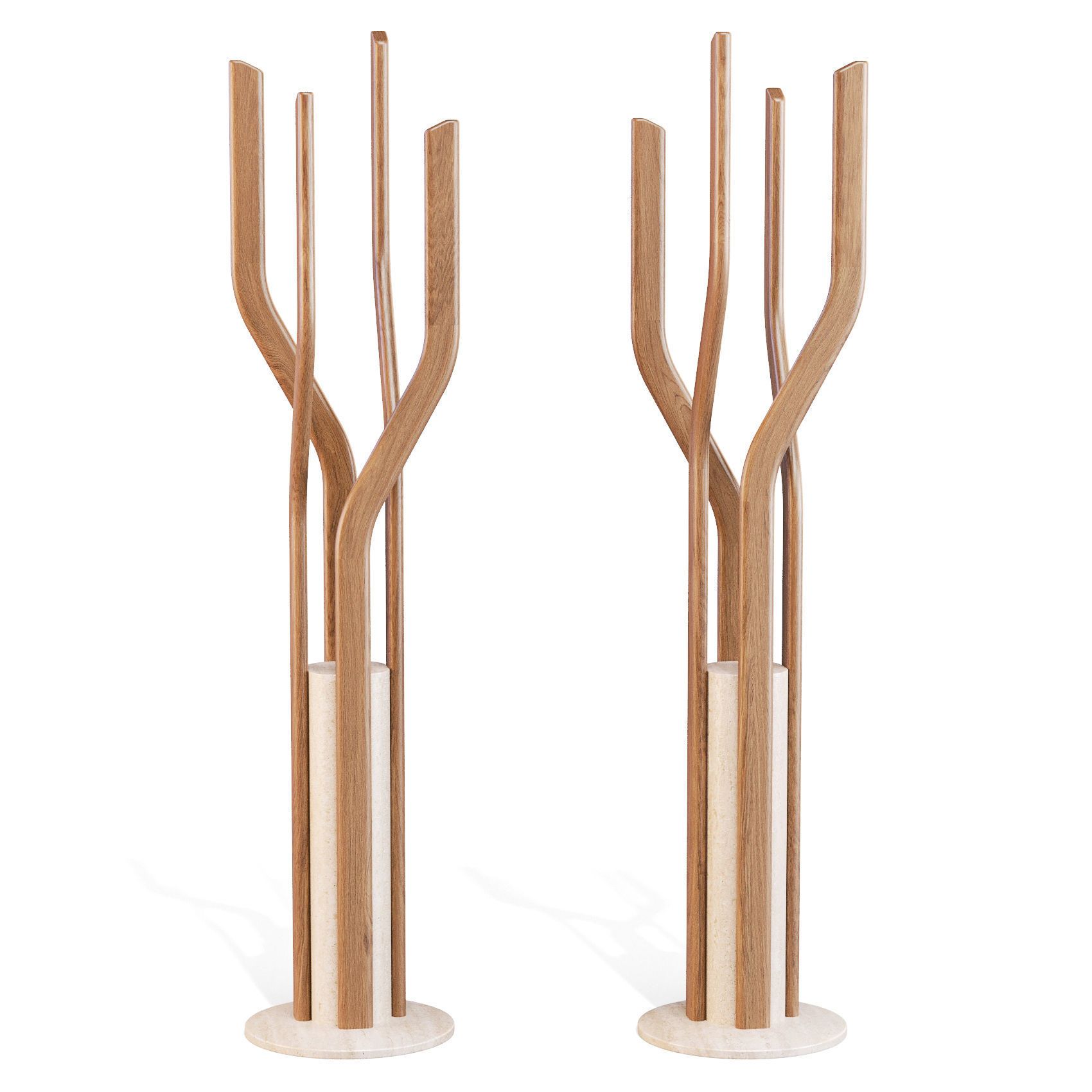 Bonaldo Alma - Coat Hanger 3D model_3
