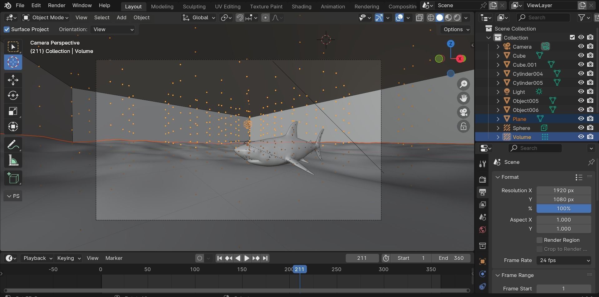 Caustic Shader for Blender Low-poly 3D model_4