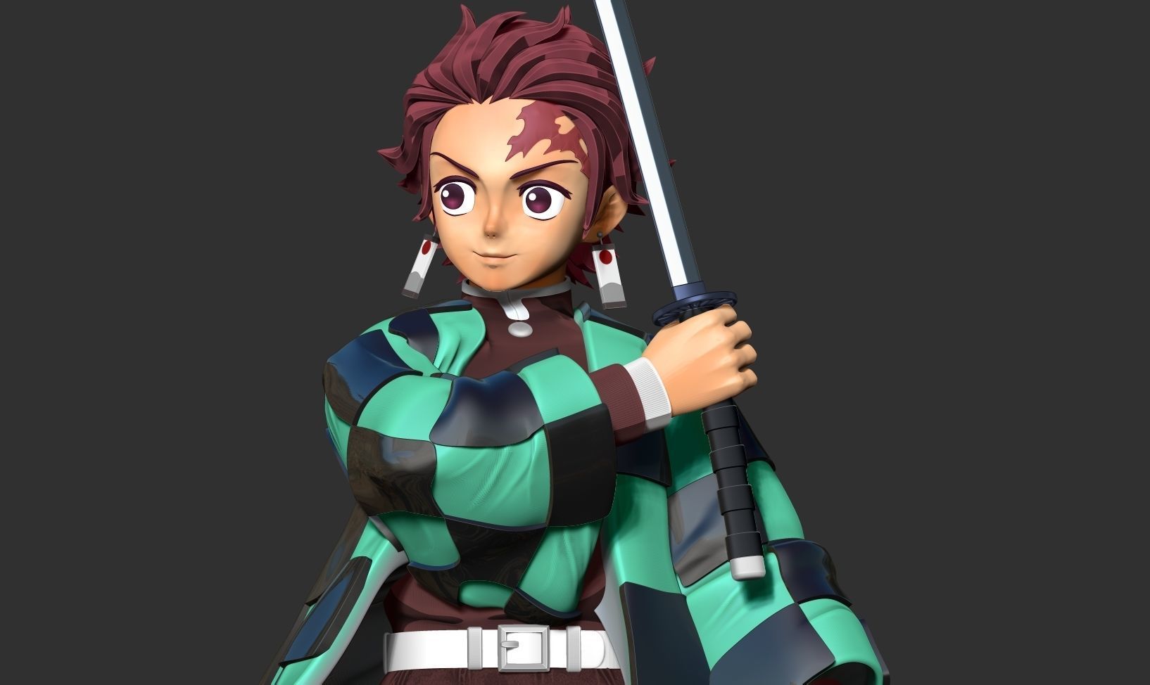 Tanjiro Kamado 3D print model_6