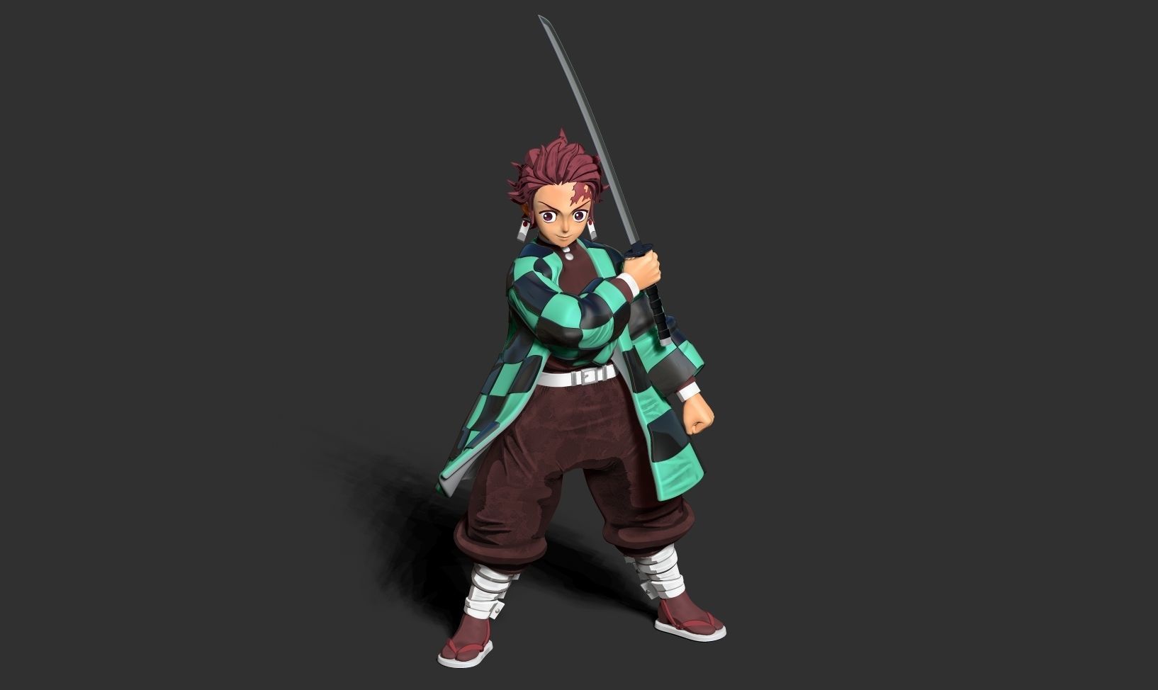 Tanjiro Kamado 3D print model_15