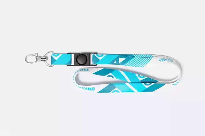 3D MODEL LANYARD MOCKUP 3D model