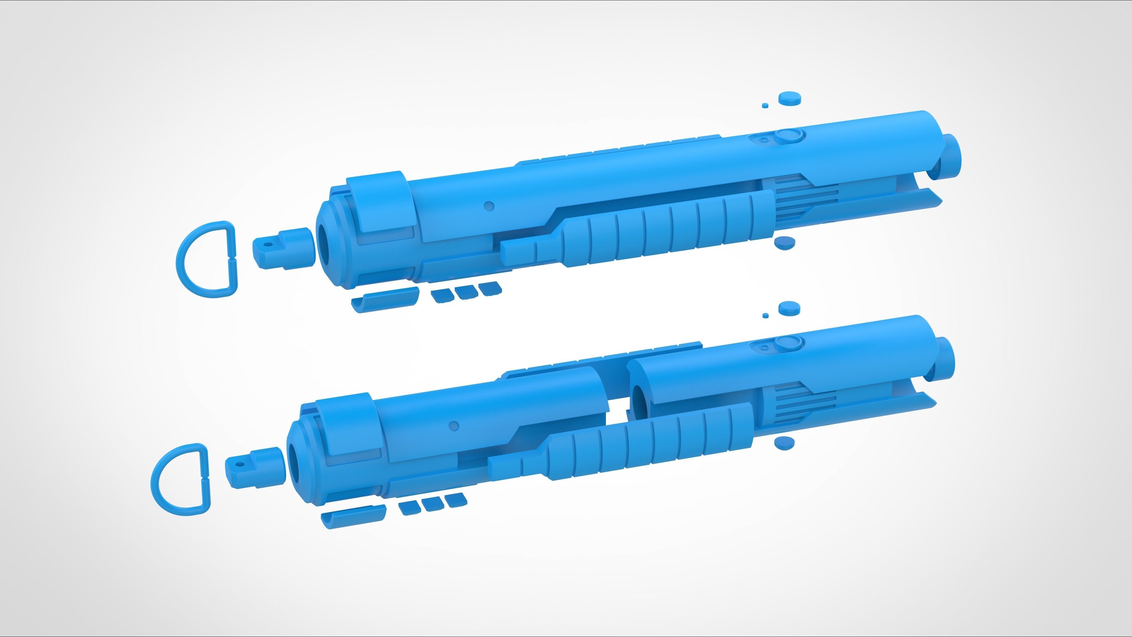 Master Sol Lightsaber from the series Acolyte 2024 3D print model_43