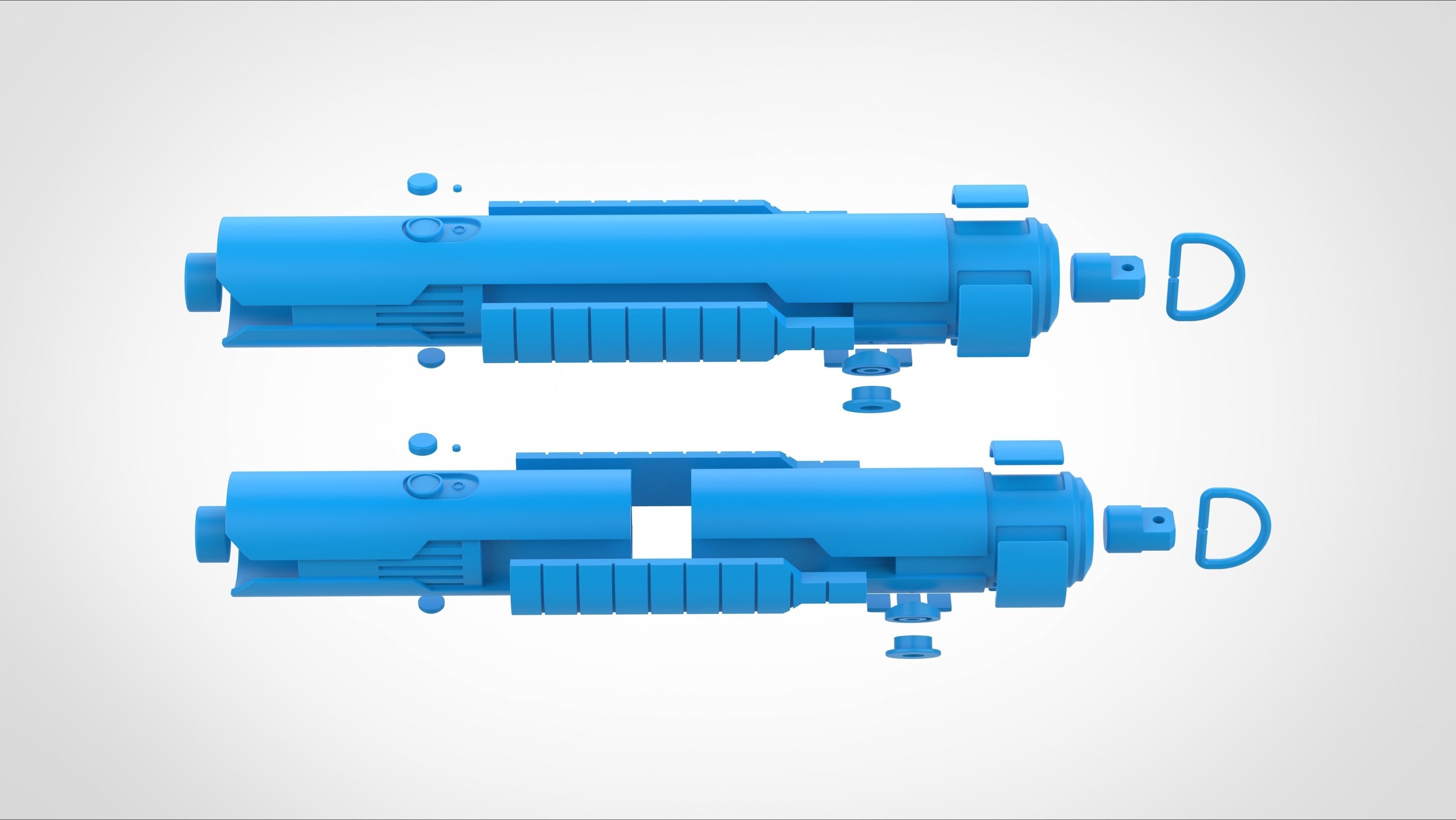 Master Sol Lightsaber from the series Acolyte 2024 3D print model_34