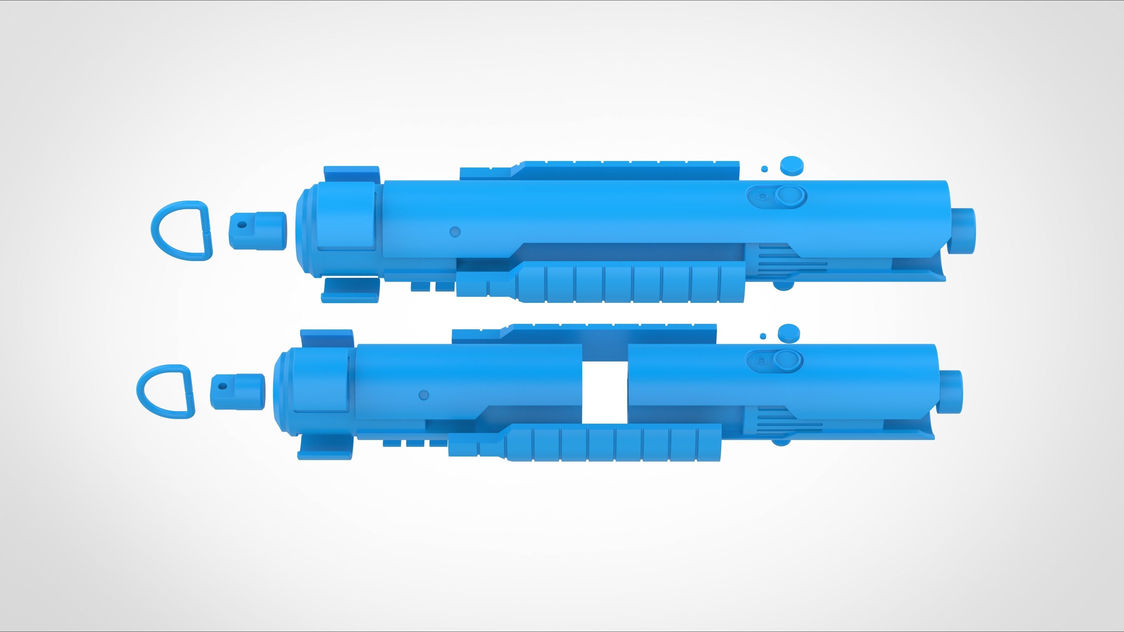 Master Sol Lightsaber from the series Acolyte 2024 3D print model_39