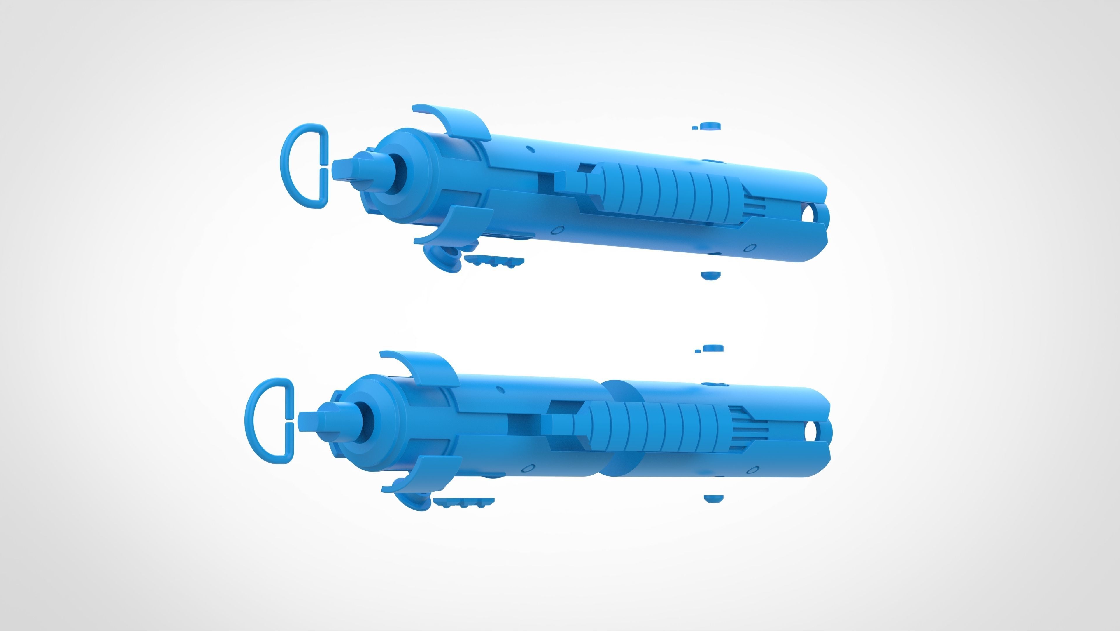 Master Sol Lightsaber from the series Acolyte 2024 3D print model_37