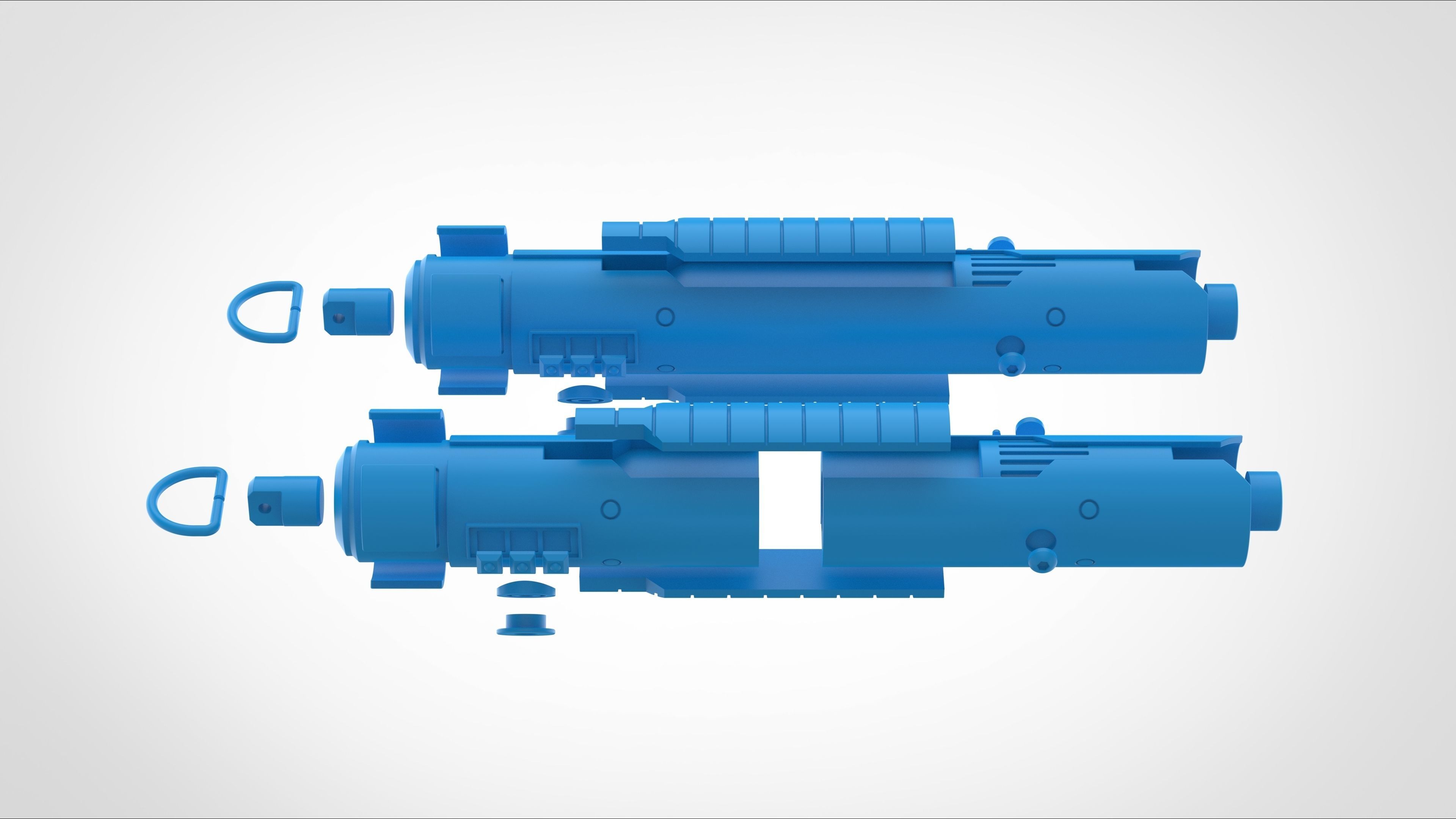 Master Sol Lightsaber from the series Acolyte 2024 3D print model_40