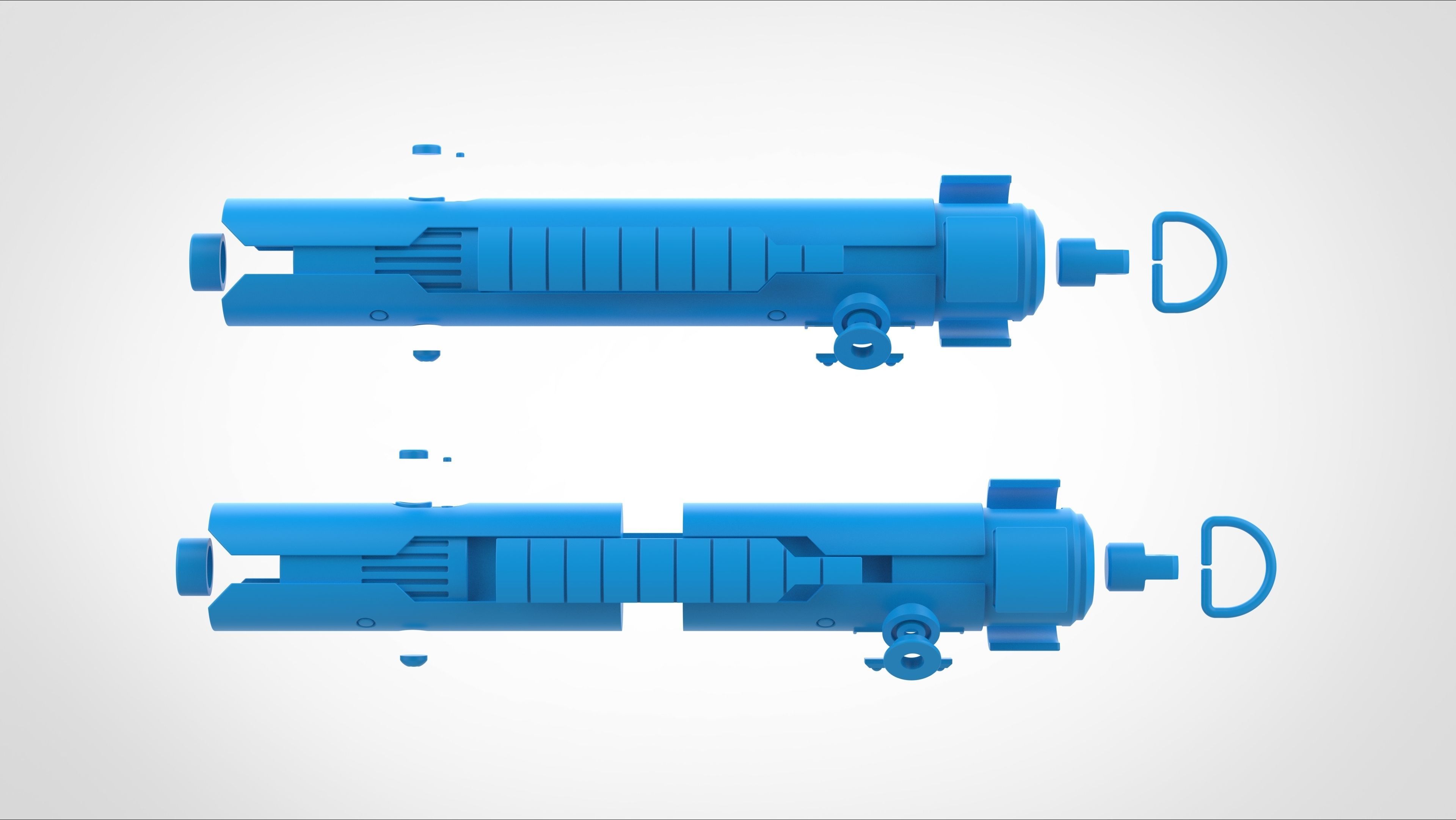 Master Sol Lightsaber from the series Acolyte 2024 3D print model_35