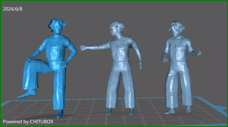 Powder boys scalable Free 3D print model