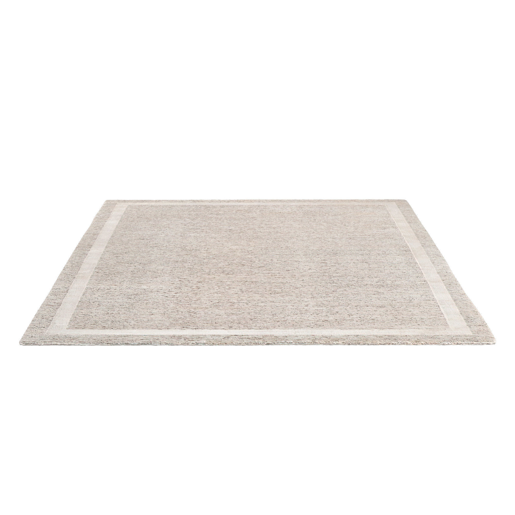 KERES SILK WOOL RUG sand camel 3D model_2