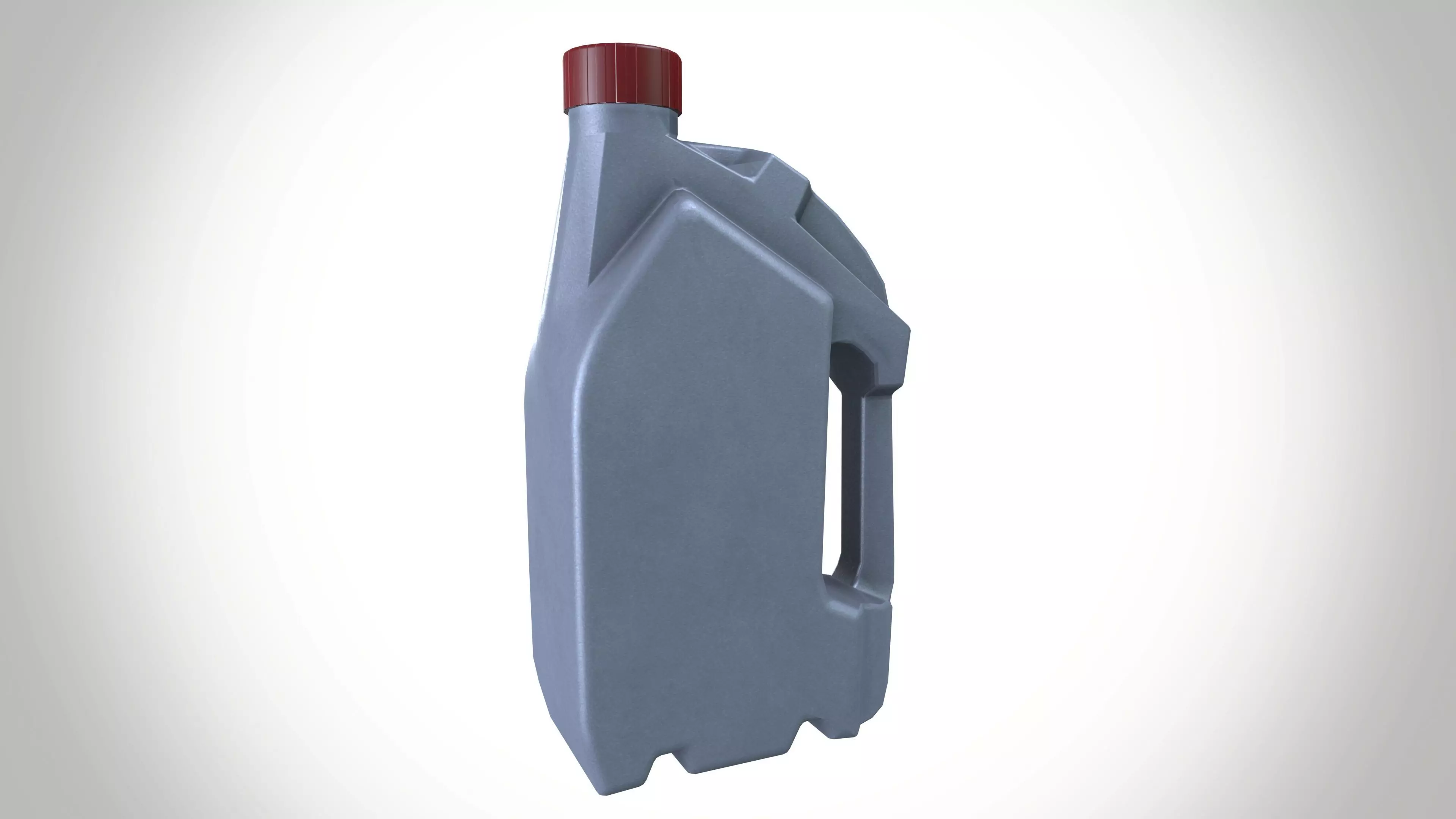 Oil can Low-poly 3D model