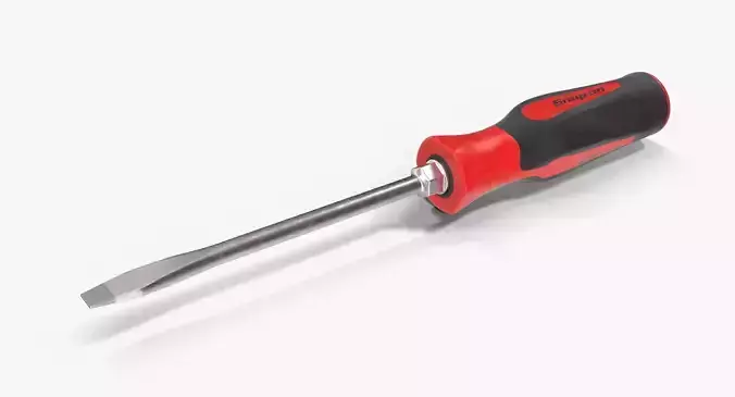 Flat Tip 050 Instinct Soft Grip Red Screwdriver SGD2BR