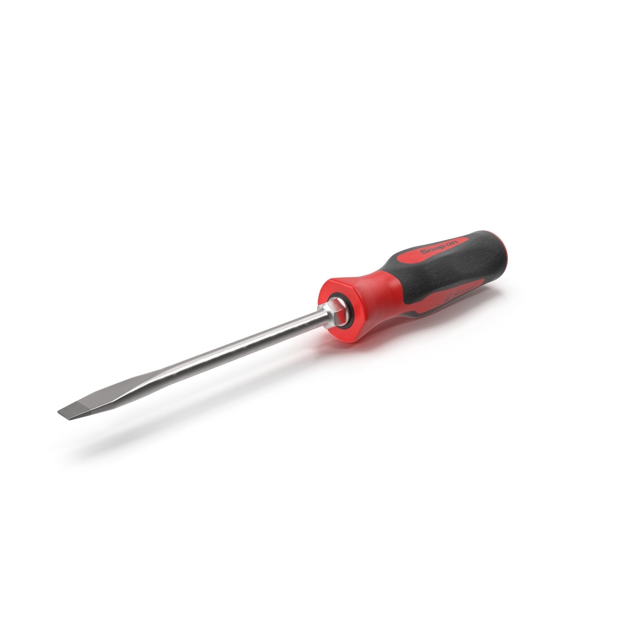 Flat Tip 050 Instinct Soft Grip Red Screwdriver SGD2BR Low-poly 3D model_6