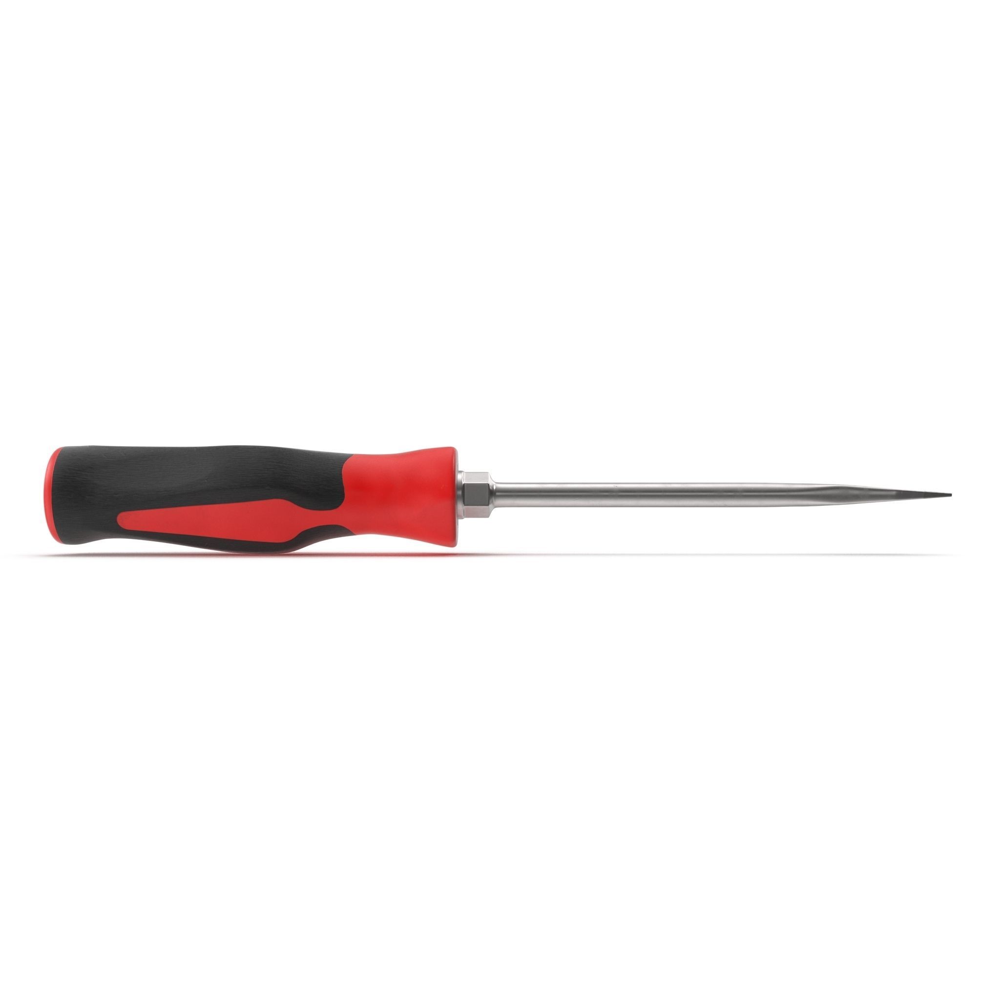 Flat Tip 050 Instinct Soft Grip Red Screwdriver SGD2BR Low-poly 3D model_11