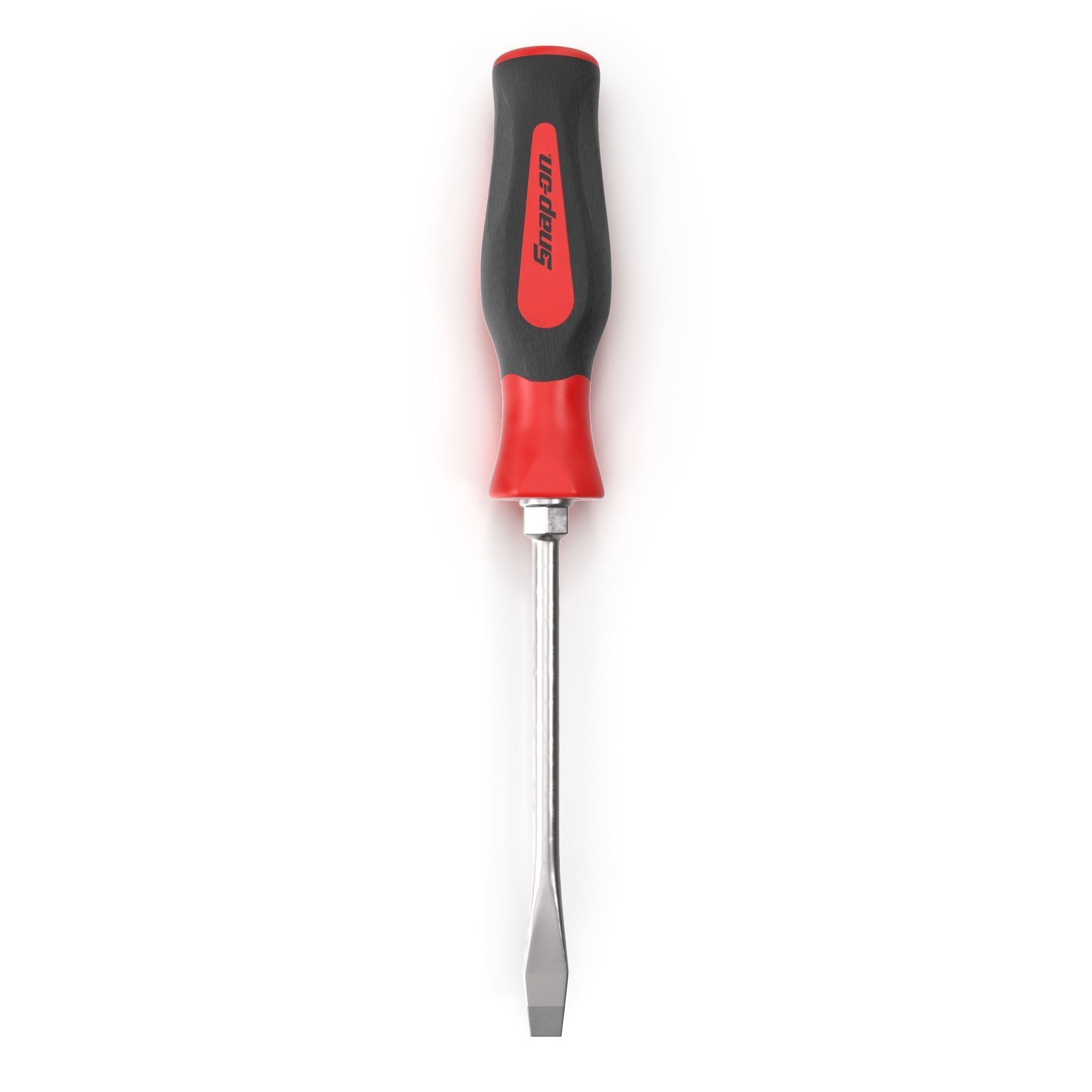 Flat Tip 050 Instinct Soft Grip Red Screwdriver SGD2BR Low-poly 3D model_5