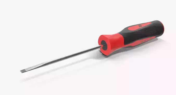 Flat Tip 1 8 Instinct MiniTip Soft Grip Red Screwdriver SGD304BR