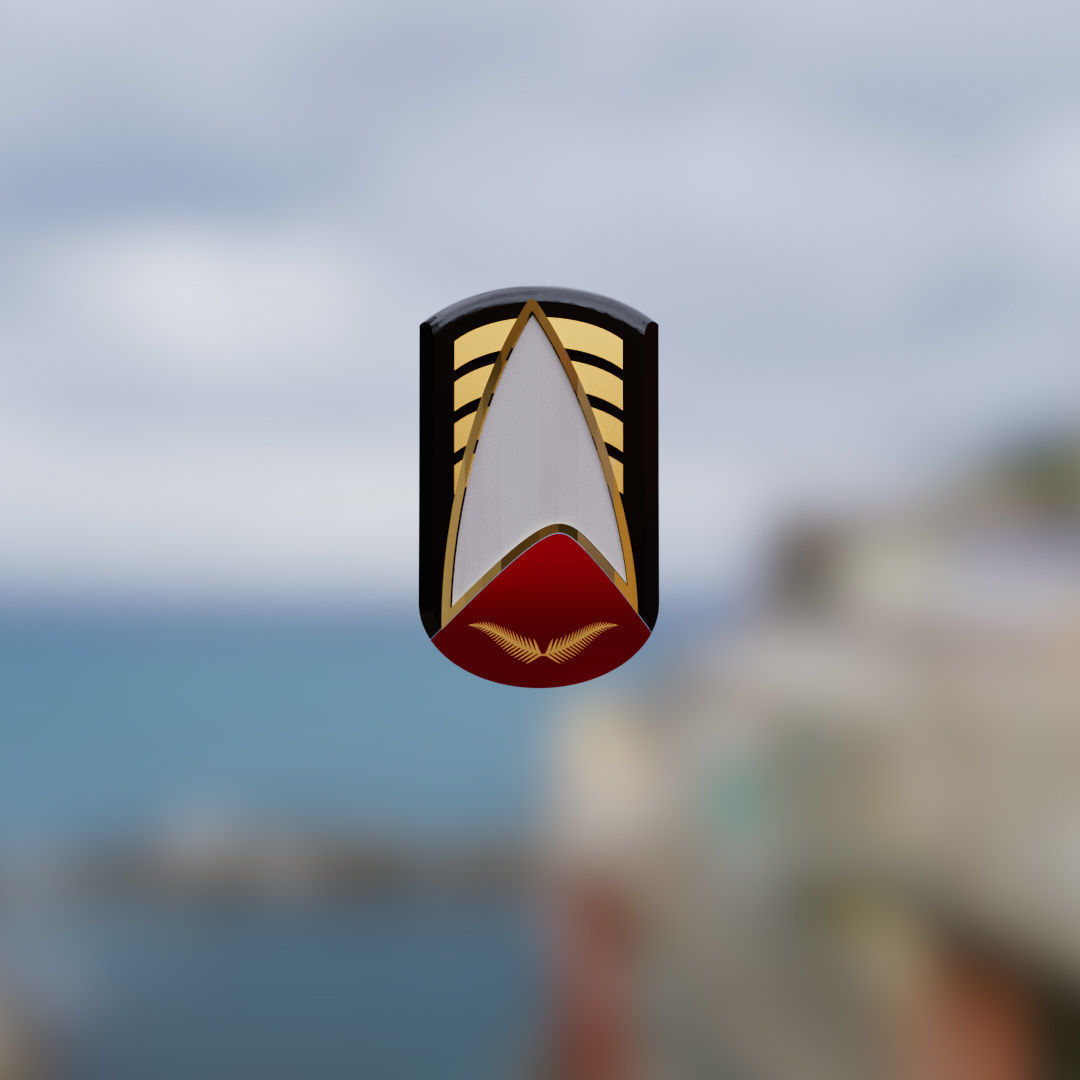 New Combadge design 3D print model_10