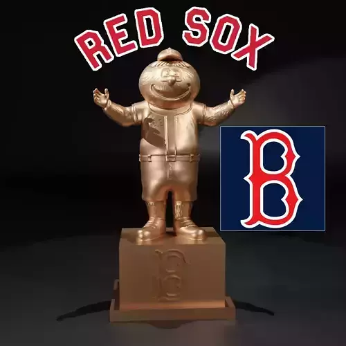 MLB - BOSTON RED SOX BASEBALL MASCOT STATUE