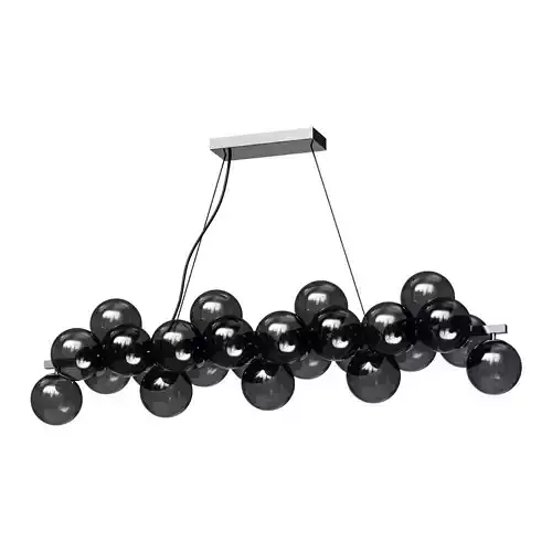 Maytoni Dallas L124cm Esstisch Pendelleuchte Glas MOD547PL-25CH