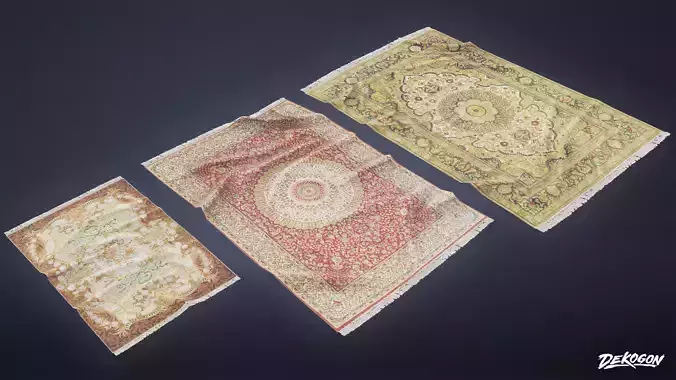 MEDIEVAL - Rug 02 - LOW POLY