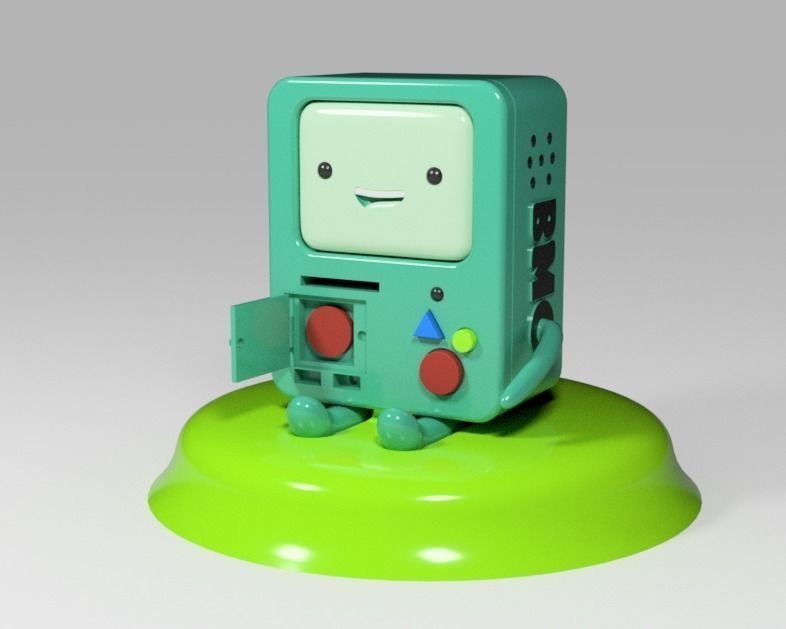 BMO-Adventure Time for 3d print  3D print model_5