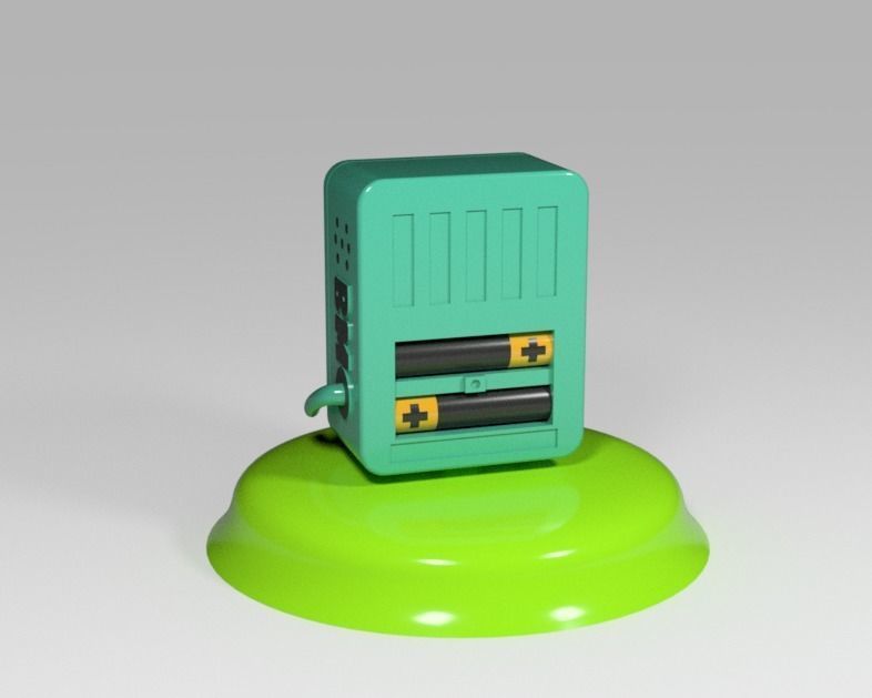 BMO-Adventure Time for 3d print  3D print model_8