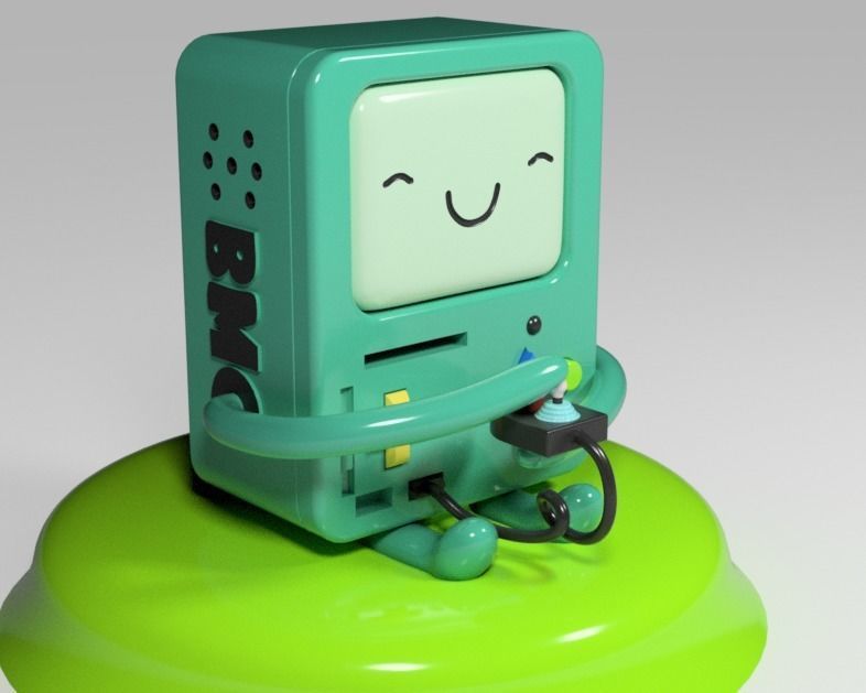 BMO-Adventure Time for 3d print  3D print model_2
