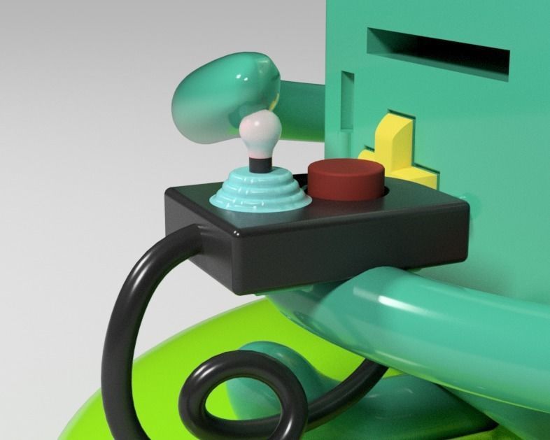 BMO-Adventure Time for 3d print  3D print model_11