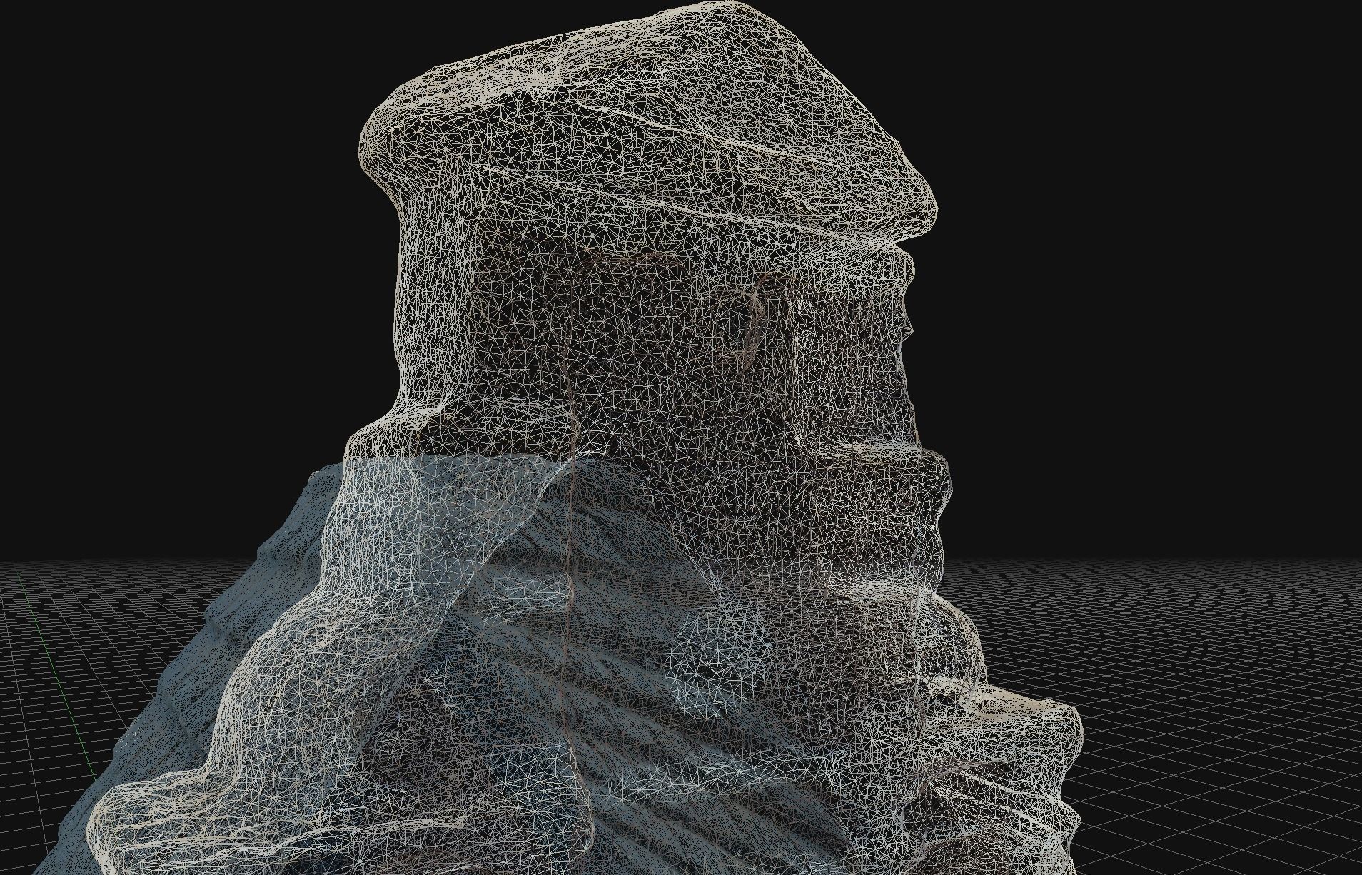 House 10 old hand made stone house based of off Amsterdam 3D model_7