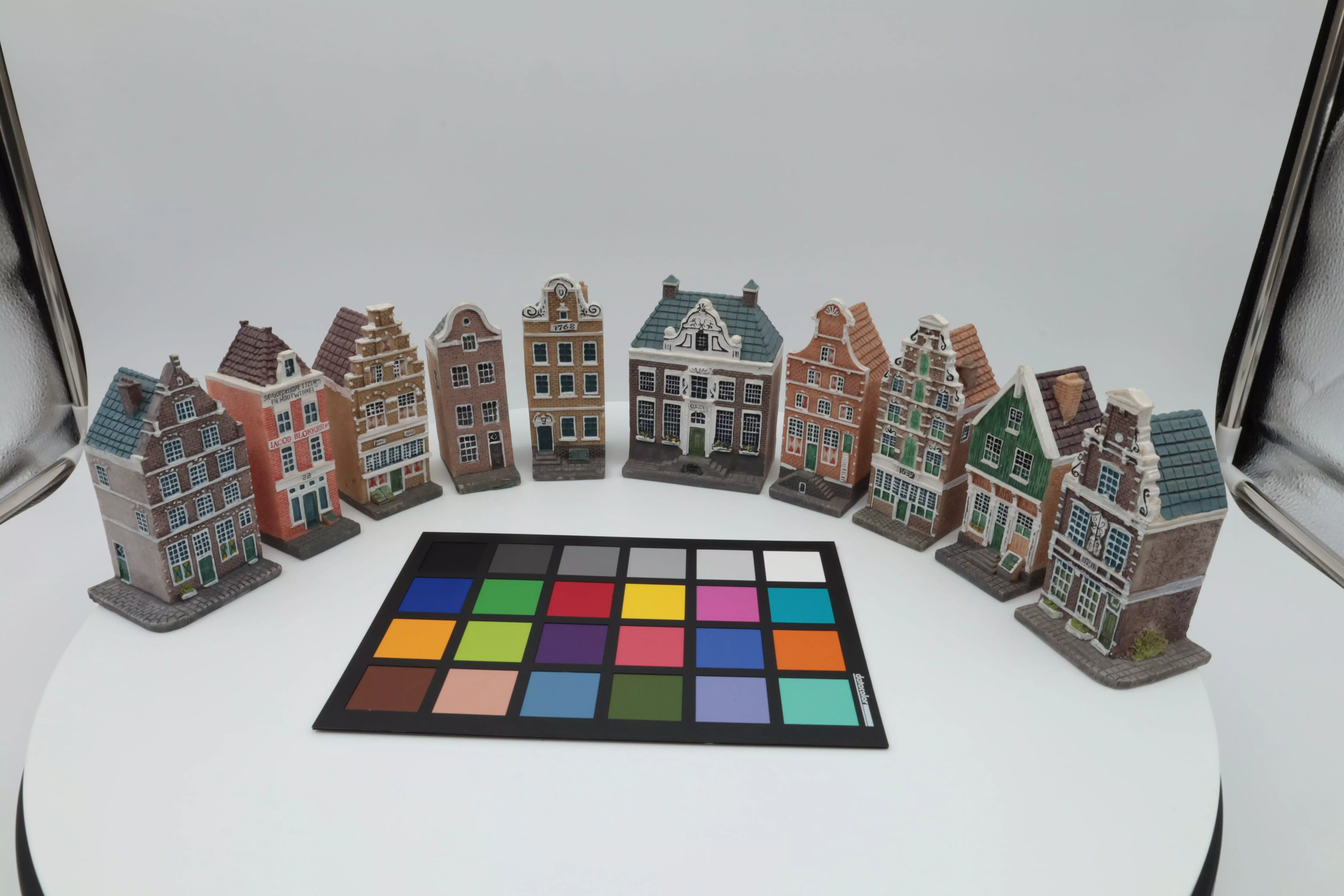 10 old hand made stone house based of off Amsterdam 3D Model Collection_0