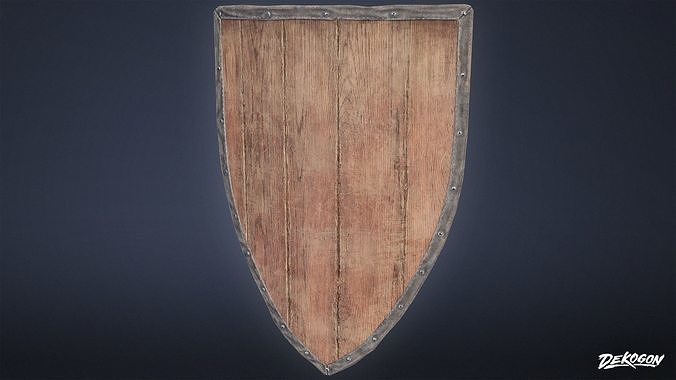 MEDIEVAL - Shield 05 - LOW POLY Low-poly 3D model