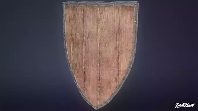 MEDIEVAL - Shield 05 - LOW POLY