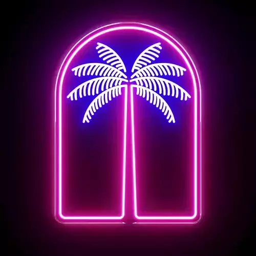 Palm Tree Neon Sign